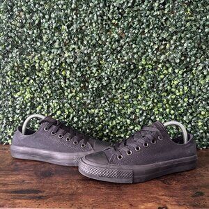 Converse Chuck Taylor All Star 2 Men Size 6 Black Canvas Low Top Shoes Wmn Sz 8